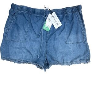 For the Republic Women's Pull On Tie Waist Shorts nwt xl
